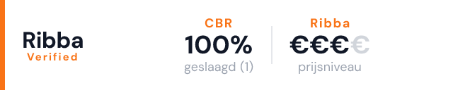 Rijschool Klaassens – Ribba Verified