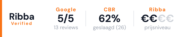 Rijopleiding First Time – Ribba Verified